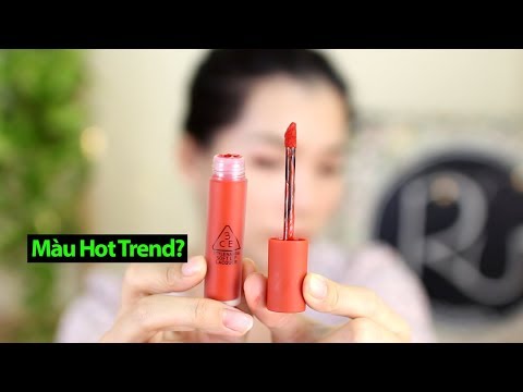 SON 3CE SOFT LIP LACQUER 2019💄😍 Màu Hot Trend?