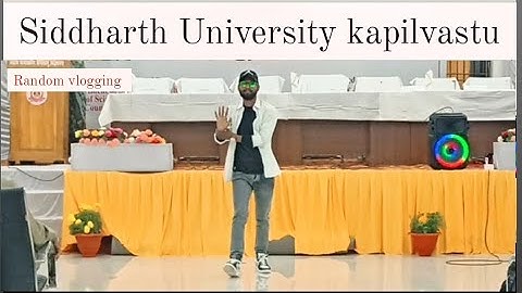 gadar movie song |  gaddi leke |  Siddharth University kapilvastu Siddharthnagar