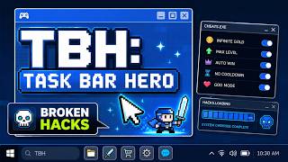 Task Bar Hero Cheat Menu | God Mode, One Hit Kill & Speed Hack