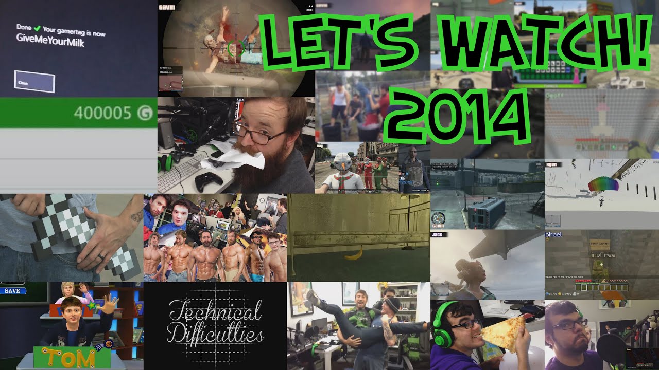Let's Watch! 2014 The Best of Achievement Hunter Let's Plays! YouTube