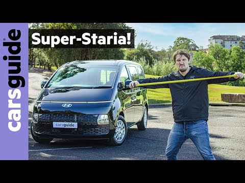   Better Than Toyota HiAce 2023 Hyundai Staria Load Review Premium New Panel Van Gets All The Gear