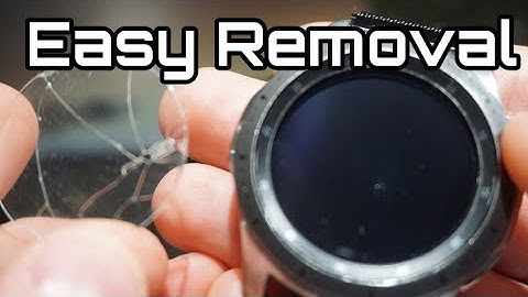 Easy Screen protector removal: Samsung Galaxy Watch