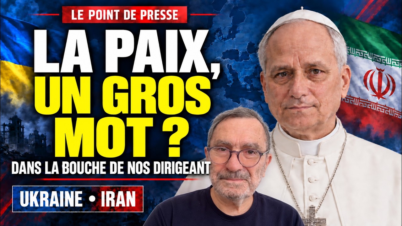 Est-ce que la paix est un gros mot dans la bouche de nos dirigeants ? Ukraine Iran Le Point de Presse