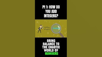 Part 1: How to Add Integers: Quick Guide! 🧮✅ #MathTips #LearnMath #QuickTutorial"