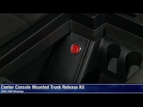 Mustang Center Console Mounted Trunk Release Kit (05-09 All) Review