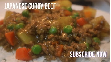 "Best Japanese Beef Curry Recipe | 5 Ingredients- One Pot Magic!"