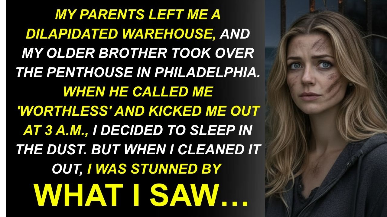 My Parents Left Me A Run-Down Warehouse, But When I Walked Inside…
