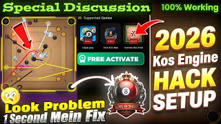 🔥 Kos Engine Look Problem  Fix  😱 Carrom Pool Aim Hack | Free Autoplay Hack 100% Working screenshot 4