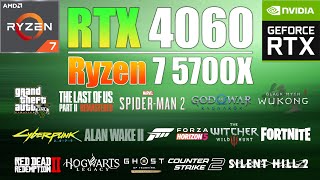 RTX 4060 + Ryzen 7 5700X : Still Worth in 2025? 15 Games Tested