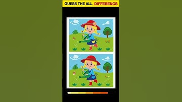 Find The Difference😲! Riddles And Puzzles For IQ Test Part 11#viral #shorts #quiz #youtubeshorts