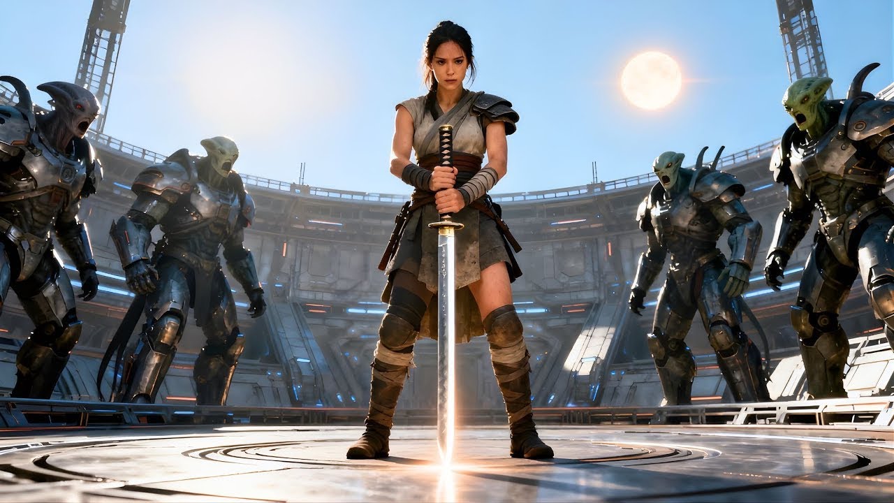 Они смеялись над оружием человеческой девушки — пока древний меч её дяди не расколол пол