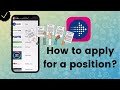 How to apply for a position on seek jobs