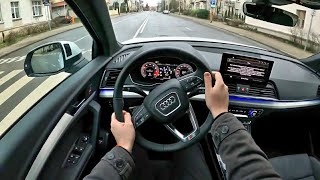 NEW 2021 Audi Q5 S-line (Quattro, S-tronic) 265HP - POV Test Drive