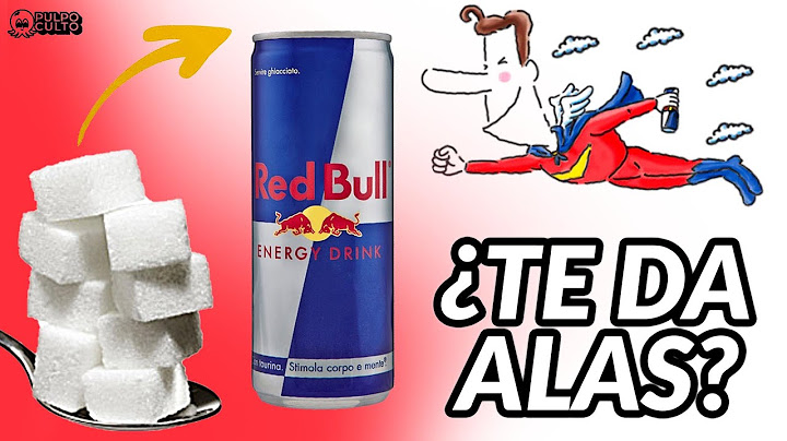 De qué está hecho el RED BULL | ¿Qué es la TAURINA? | Alexia Almeida