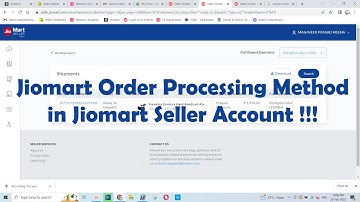 Jiomart Order Processing Method in Jiomart Seller Account !!!