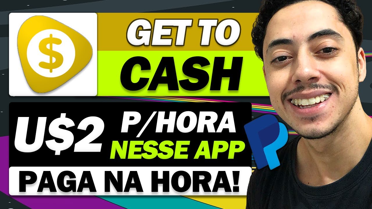 GetToCash: App Pagando em Dólar Rápido no Paypal (Paga de Verdade)