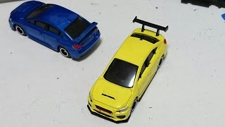 トミカ改造 特別編1 スバル Wrx Sti 本物の自動車の塗料で塗装してきた Youtube
