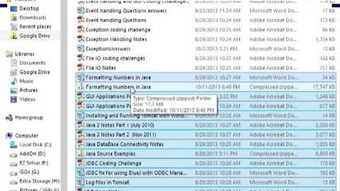 How To: Create a Zipped File / Folder in Windows XP / 7 / 8 / Vista