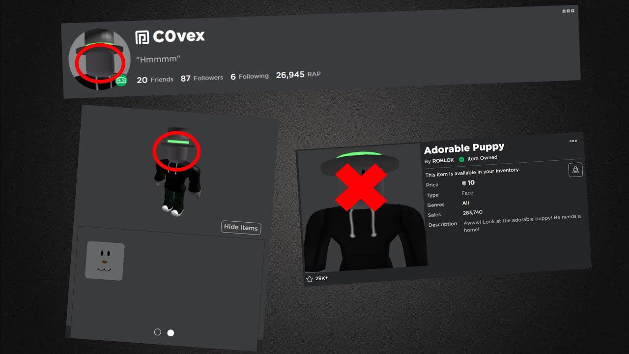 Patched How To Remove Your Face In Roblox Youtube - hmmm face roblox