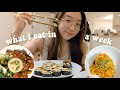 what i eat in a week (easy KOREAN food recipes 🇰🇷 & realistic)