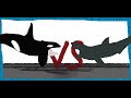 Pivot battle arena orca vs great white shark