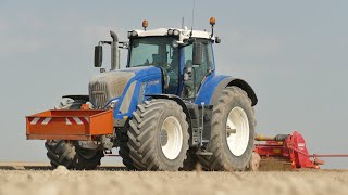 Plantation de pommes de terre | 4 Fendt bleu | Actisol | Grimme