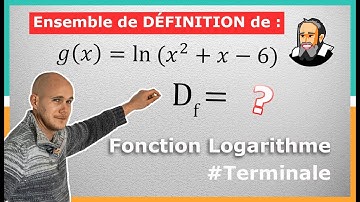 LOGARITHME et ENSEMBLE de DÉFINITION Df ? - Exercice Corrigé - Terminale