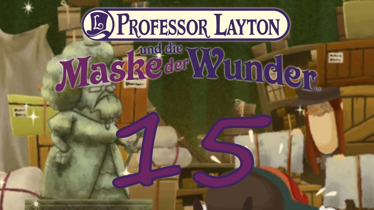 Maske Der Wunder Komplettlösung Rätsel 084 Professor Layton und die Maske der Wunder Part 15: Schieberei im Museum