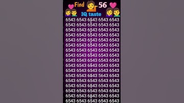 find the odd number 56#braingame #wordwh #butifyoucloseyoureyes #evennumber #trader #wordpuzzlegame