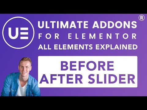 Ultimate Addons Elementor | Before and After Slider