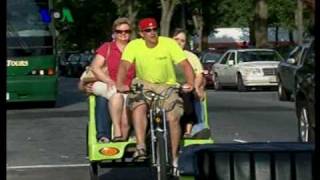 Becak, Transportasi Ramah Lingkungan di AS - VOA Green