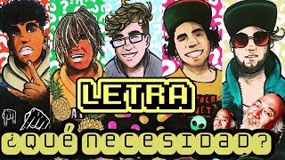 Que Necesidad - Jeeiph, Big Soto, Micro TDH, Adso, Trainer - (Letra + Audio Oficial)