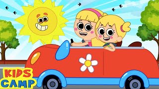 car goes vroom vroom vehicle song more nursery rhymes kids songs by kidscamp