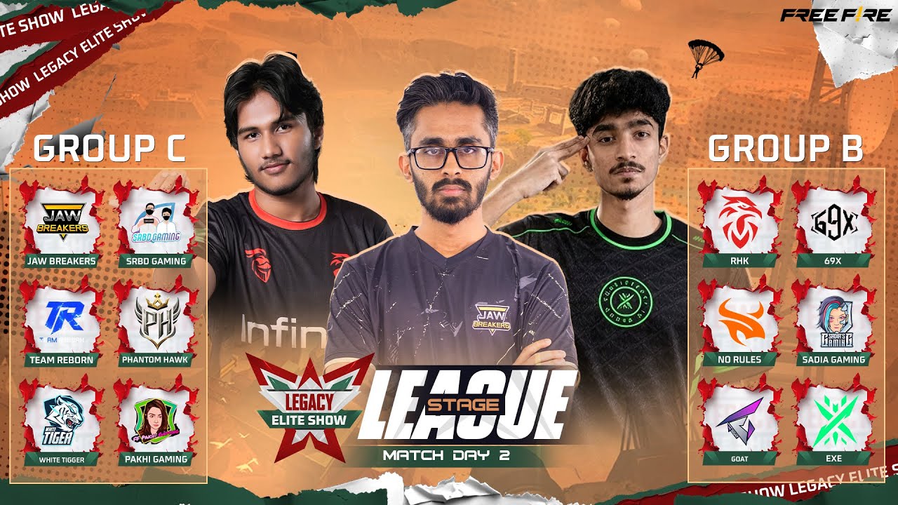 [🔴LIVE]LEAGUE D2| LEGACY ELITE SHOW | VERTEX | FT