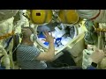 Soyuz MS-17 hatch closure