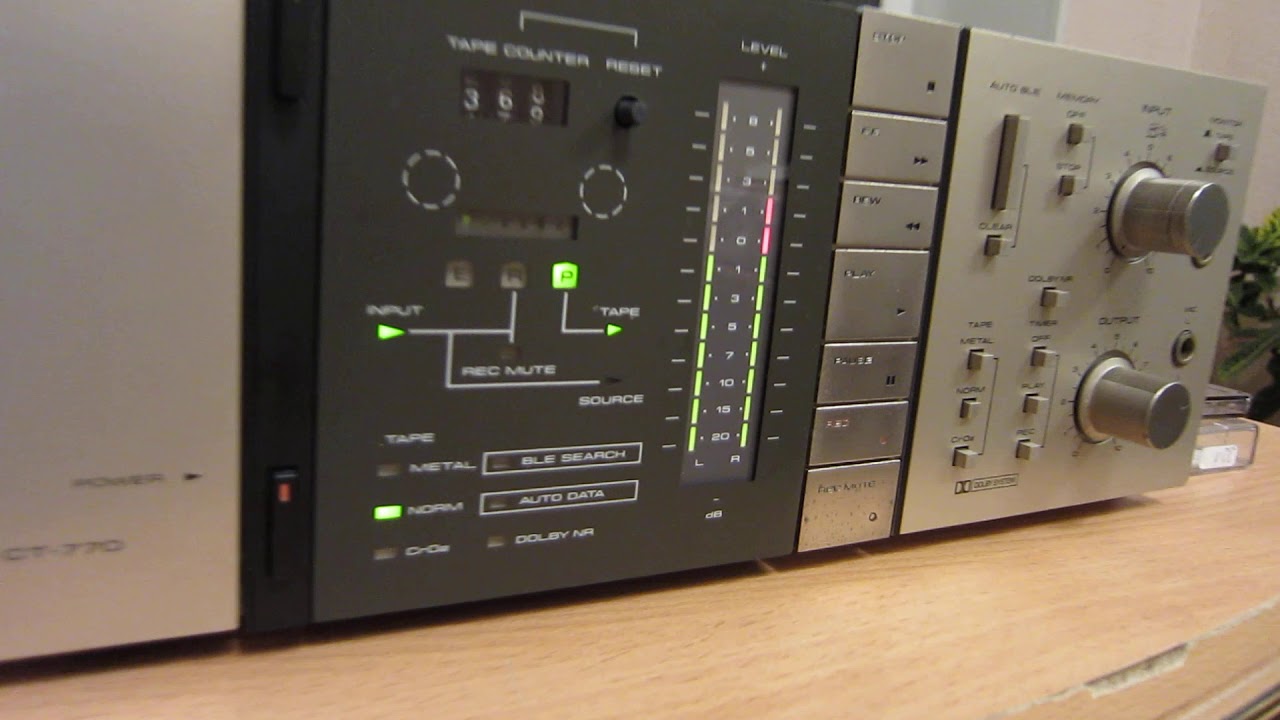 pioneer　CT-770 完動品 Yahoo!オークション - Pioneer パイオニア カセットデッキ CT-770 修理