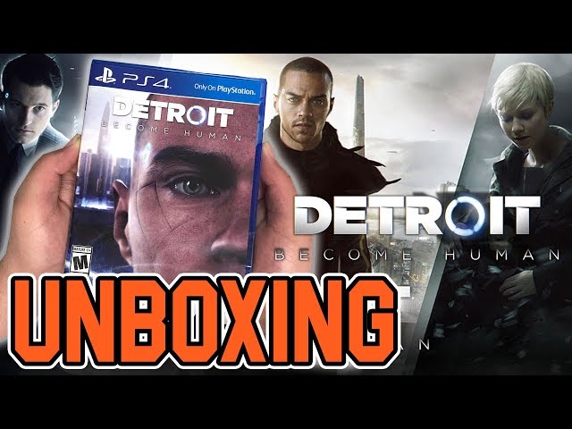 Detroit Become Human (PS4) Unboxing!! 