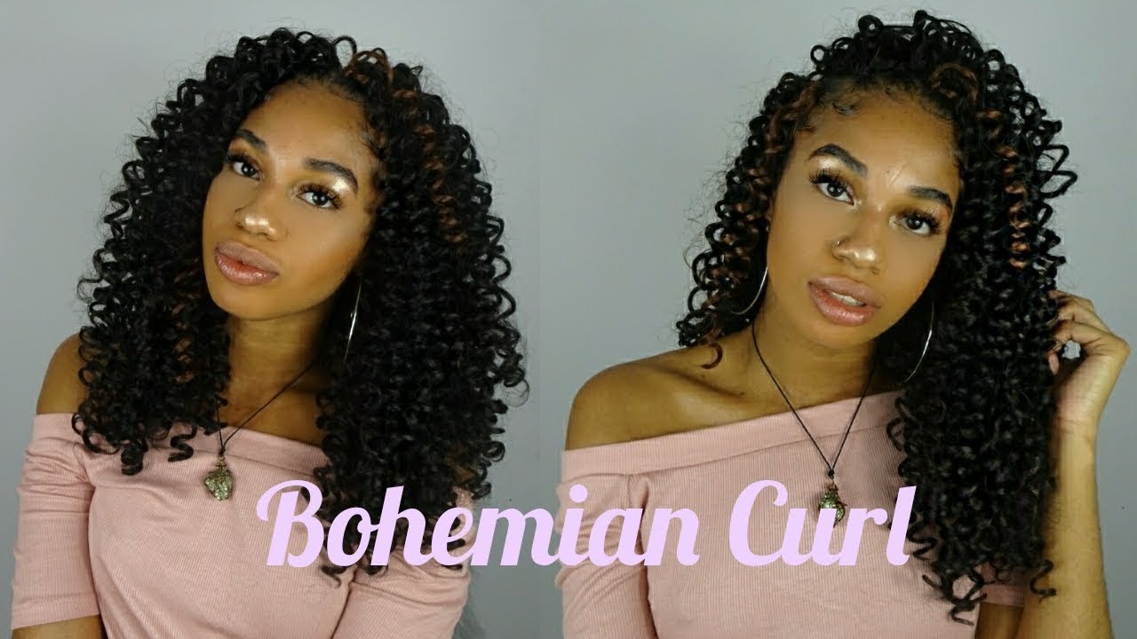 Outre X Pression Bohemian Curl Crochet Braids 4 In 1 Loop