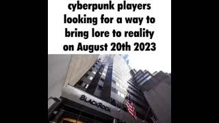 cyberpunk players looking for a way to bring the lore to reality on august 20th 2023