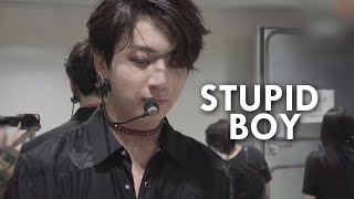 jungkook; stupid boy