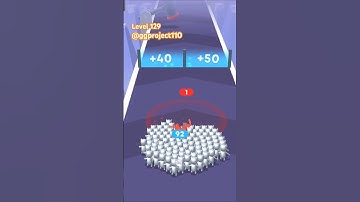 Count Master || Running Stickman || 3D #youtubeshorts #shorts #games #videogames #games #level129