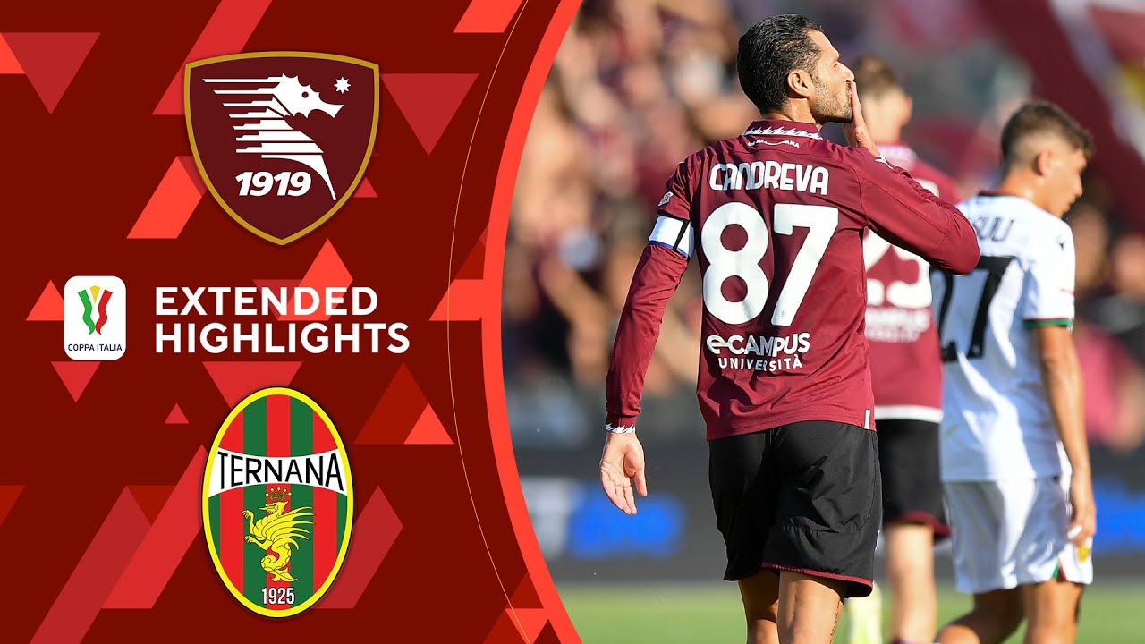 Goals and Summary of Salernitana 1-0 Ternana in Coppa Italia