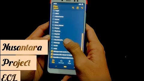 Nusantara Project 1.1 EOL Official |Android 10 For Redmi Note 5 Pro | Quick Review and Installation