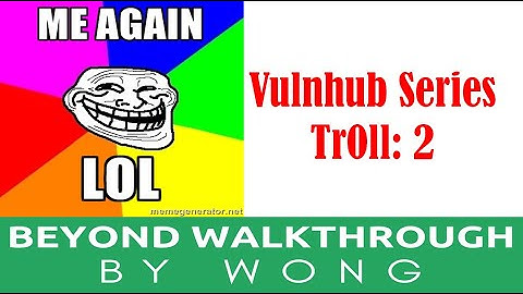 Cyber Security | Buffer Overflow Attack |  Vulnhub | Tr0ll 2