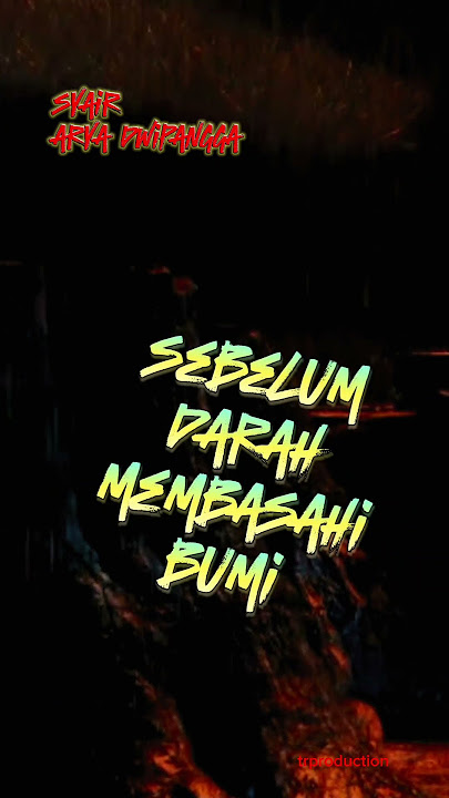syair PENDEKAR SYAIR BERDARAH