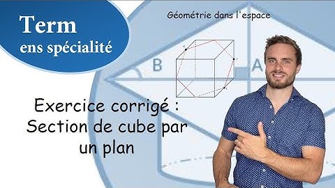 Exercice corrigé : Section d