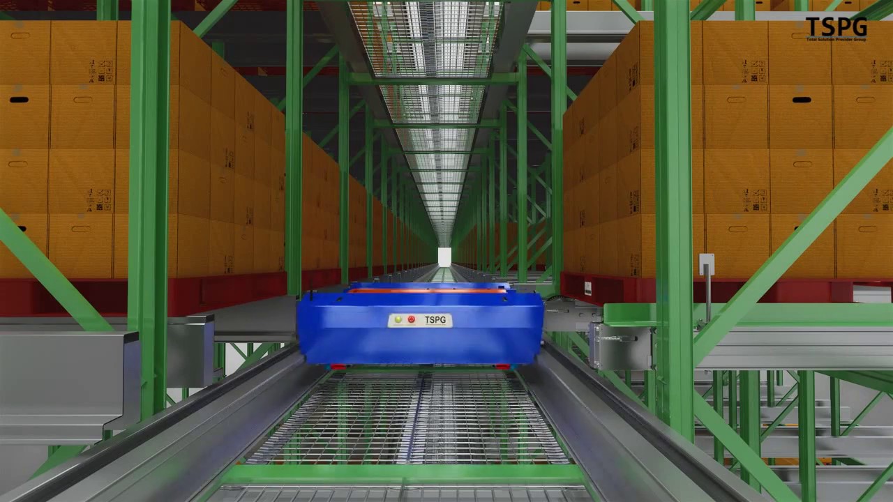 Mdps Rack MDPS(Multi Deep Pallets Storage) System - YouTube
