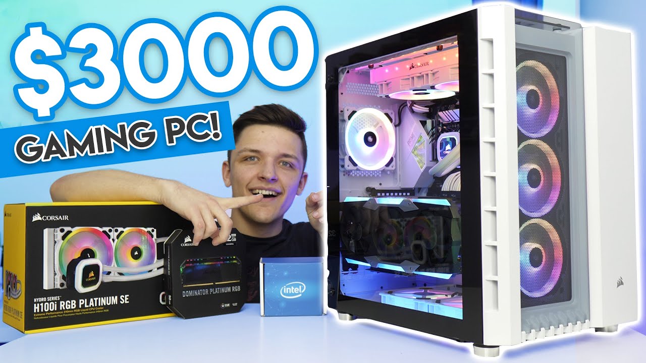 $3000 Gaming PC 2019! [4K Benchmarks - i9 9900K Corsair 680X!] - YouTube