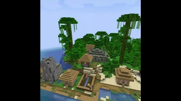 Amazing Seed of Minecraft 1.17.1 of Java edition l #shorts
