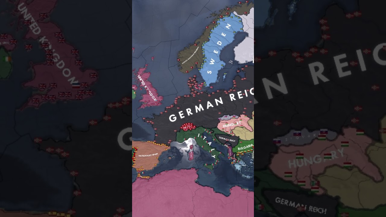 What if the UK ANNEXED FRANCE? | HOI4 TIMELAPSE 
